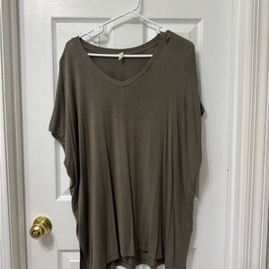 Olive Green Women's Top